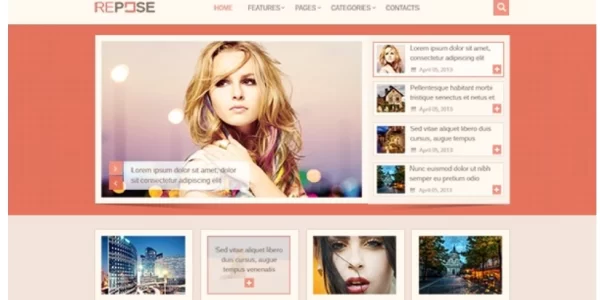 Repose WordPress Theme 1.3.0 GPL Theme