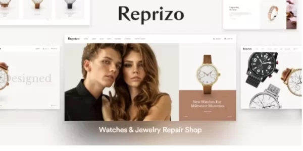 Reprizo Jewelry Watch Shop WordPress Theme 1.0.8 GPL Theme