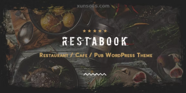 Restabook Restaurant / Cafe / Pub WordPress Theme 5.6 GPL Theme