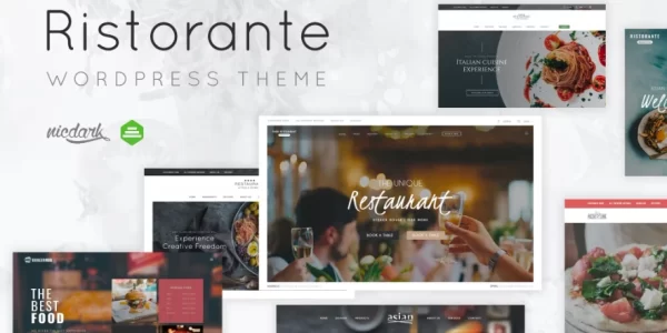 Restaurant WordPress Theme 2.1 GPL Theme