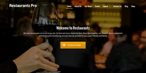Restaurantz Pro 2.8 GPL Theme