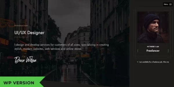 Resumo | Personal Portfolio WordPress Theme 1.0.3 GPL Theme