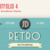 Retro Portfolio One Page Vintage WordPress Theme 4.9.2 GPL Theme