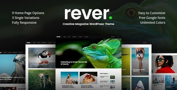 Rever 1.0.3 GPL Theme
