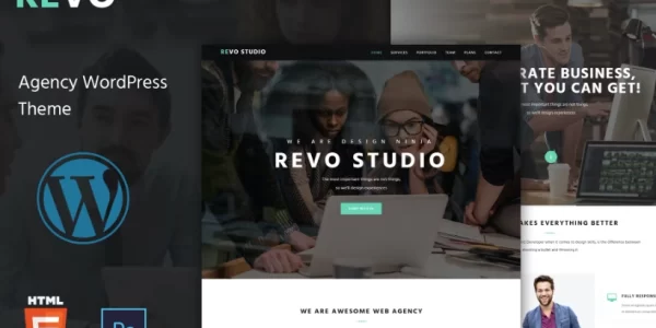 Revo Studio Multipurpose WordPress Theme 1.0.9 GPL Theme