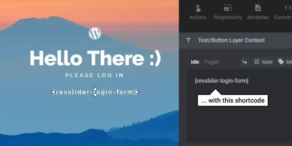 Revslider Login Page AddOn 3.0.1 GPL Plugins