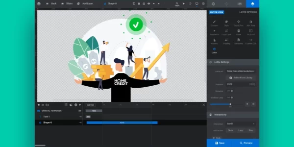 Revslider Lottie Addon 3.0.8 GPL Plugins