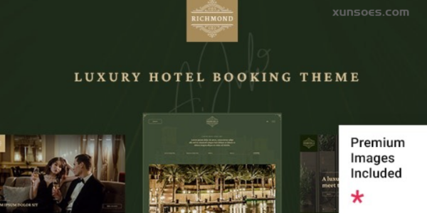 Richmond Hotel Booking Theme 1.1 GPL Theme