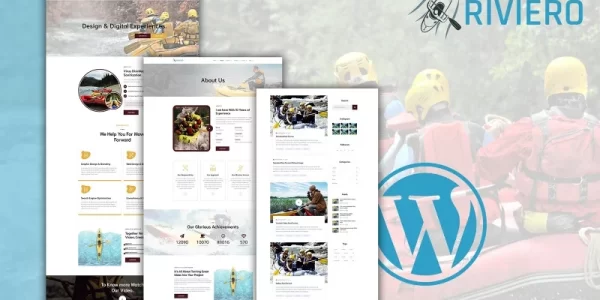 Riviero Rafting WordPress Theme 1.0.0 GPL Theme