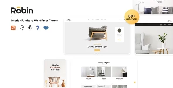 Robin Furniture Shop WooCommerce WordPress Theme 2.2.3 GPL Theme