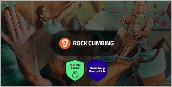 Rock Wall Climbing / Sport Club WordPress Theme 1.4 GPL Theme