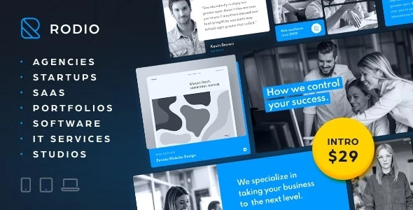 Rodio – Creative Multipurpose WordPress Theme 1.0.0 GPL Theme