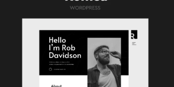 Romea Personal Portfolio WordPress Theme 1.5 GPL Theme
