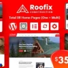 Roofix Roofing Services WordPress Theme 2.1.2 GPL Theme