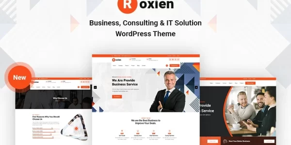 Roxien Business, Consulting and IT Solution WordPress Theme 1.0.0 GPL Theme