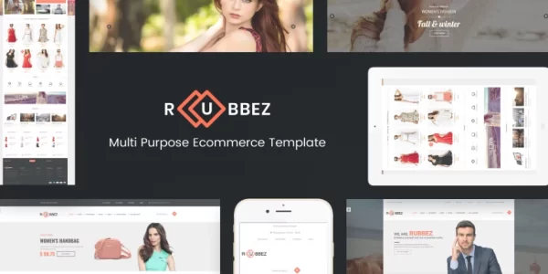 Rubbez- WooCommerce Corporate WordPress Theme 1.8.5 GPL Theme