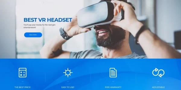 RufusVR VR Startup Responsive WordPress Theme 1.0.0 GPL Theme