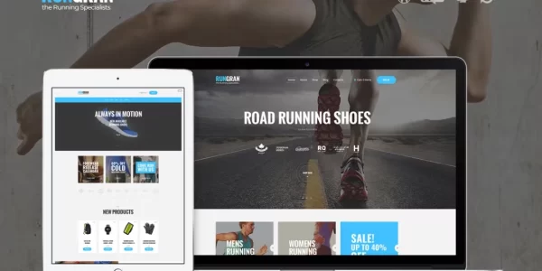 Run Gran E-commerce Sport Store WordPress Theme 1.1.2 GPL Theme