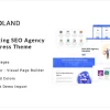 SEOLand Digital Marketing SEO Agency WordPress Theme 1.5.0 GPL Theme