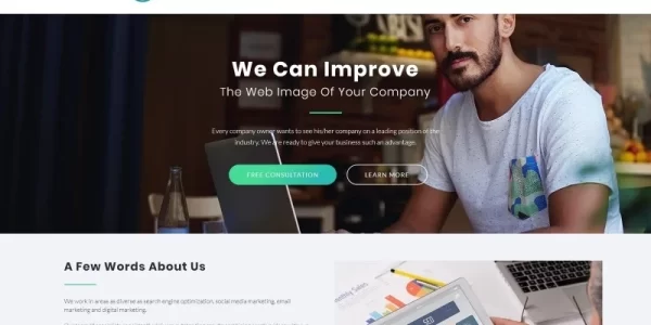 SEOMarket SEO Website WordPress Theme 1.0.1 GPL Theme