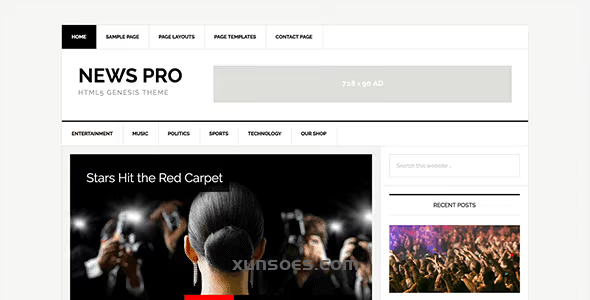 STUDIOPRESS NEWS PRO WORDPRESS THEME 3.2.2 GPL Theme