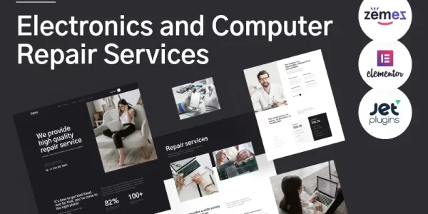 Sabox Electronics and Computer Repair Services WordPress Theme 1.0.1 GPL Theme