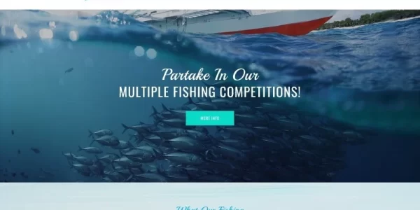 Sail Fish Fishing Club Responsive WordPress Theme 1.0.0 GPL Theme