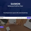 Saimon Multipurpose WordPress Theme 1.0 GPL Theme