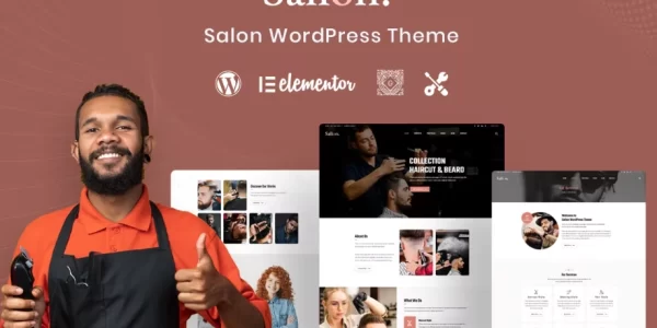 Salion – Hair Salon WordPress Theme 1.5 GPL Theme
