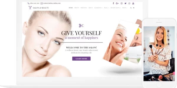 Salon WordPress Theme 2.0.2 GPL Theme