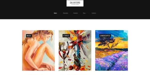 Salvatoro WordPress Theme 1.0.0 GPL Theme