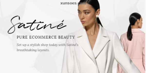 Satiné Fashion and Clothing Shop Theme 1.9 GPL Theme