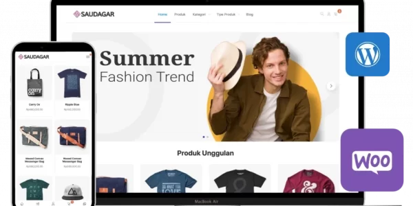 Saudagar WP -WordPress Online Store Theme 2.12.4 GPL Theme