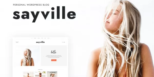 Sayville WordPress Blog Theme 1.1.0 GPL Theme