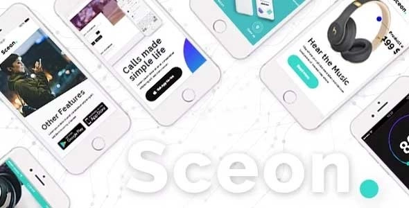 Sceon App Landing Page Startup Theme 1.5 GPL Theme