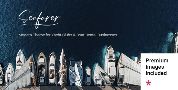 Seafarer Yacht and Boat Rental Theme 1.0.1 GPL Theme