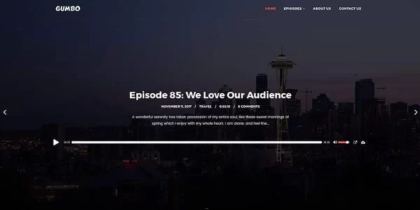 SecondLine Gumbo WordPress Theme 1.5.4 GPL Theme