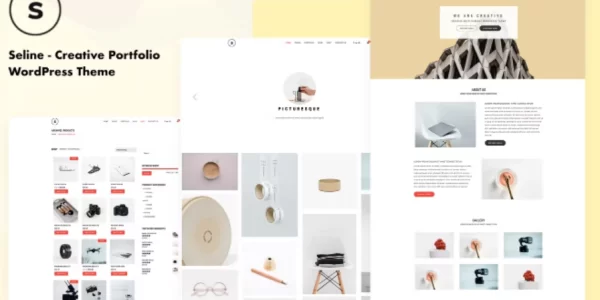 Seline Creative Portfolio WordPress Theme 1.1.4 GPL Theme