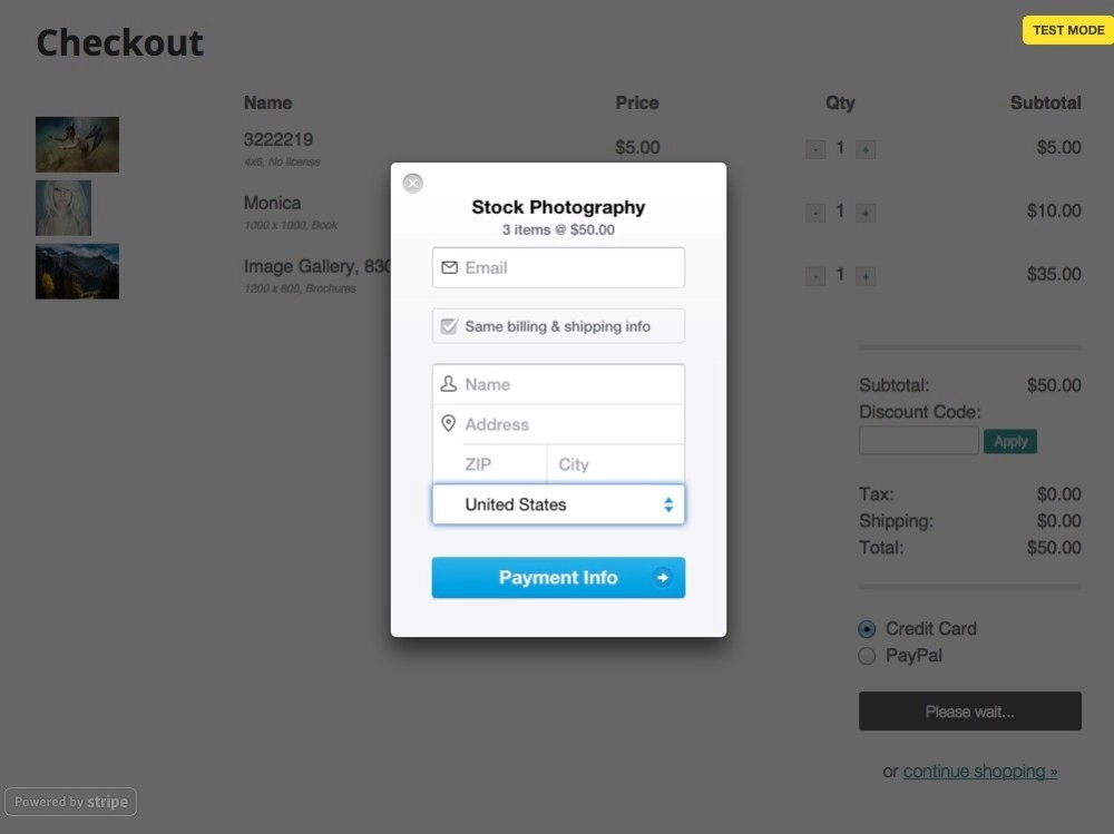 Sell Media Stripe 2.1.7 GPL Plugins