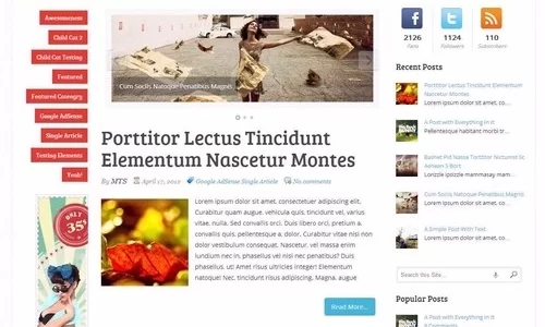 Sensational WordPress Theme 3.2.2 GPL Theme