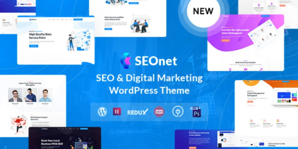 Seonet SEO and Digital Marketing WordPress Theme 1.0.1 GPL Theme