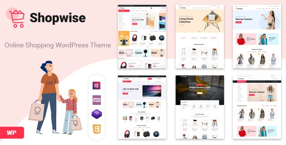 Shopwise Fashion Store WooCommerce Theme 1.6.7 GPL Theme