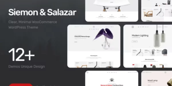 Siemon Salazar Clean, Minimal WooCommerce Theme 1.1.5 GPL Theme