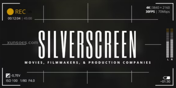 Silverscreen A Theme for Movies, Filmmakers, and Production Companies 1.8 GPL Theme