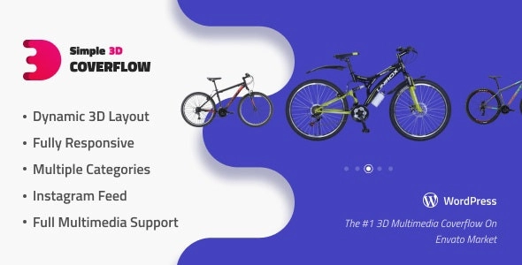 Simple 3D Coverflow WordPress Plugin 2.1 GPL Plugins