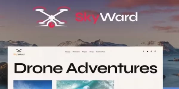Skyward – Drone Aerial Videography WordPress Theme 1.0 GPL Theme