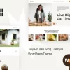 Small Tiny House Living Lifestyle WordPress Theme 1.0 GPL Theme