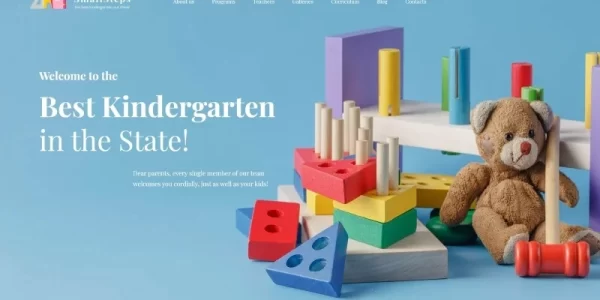 SmallSteps Kindergarten Responsive WordPress theme WordPress Theme 1.0.0 GPL Theme