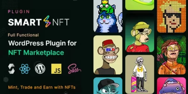 Smart NFT NFT Marketplace WordPress Plugin 2.1.8 GPL Plugins