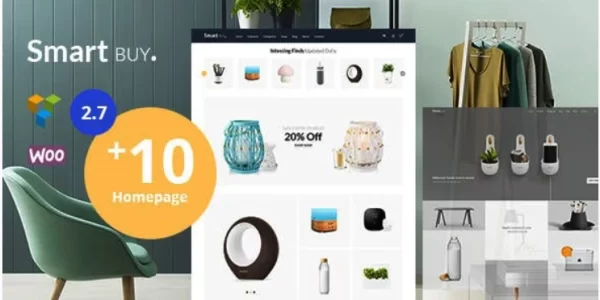 Smartbuy Shop WooCommerce WordPress For Digital and Garden Home Theme 2.6 GPL Theme